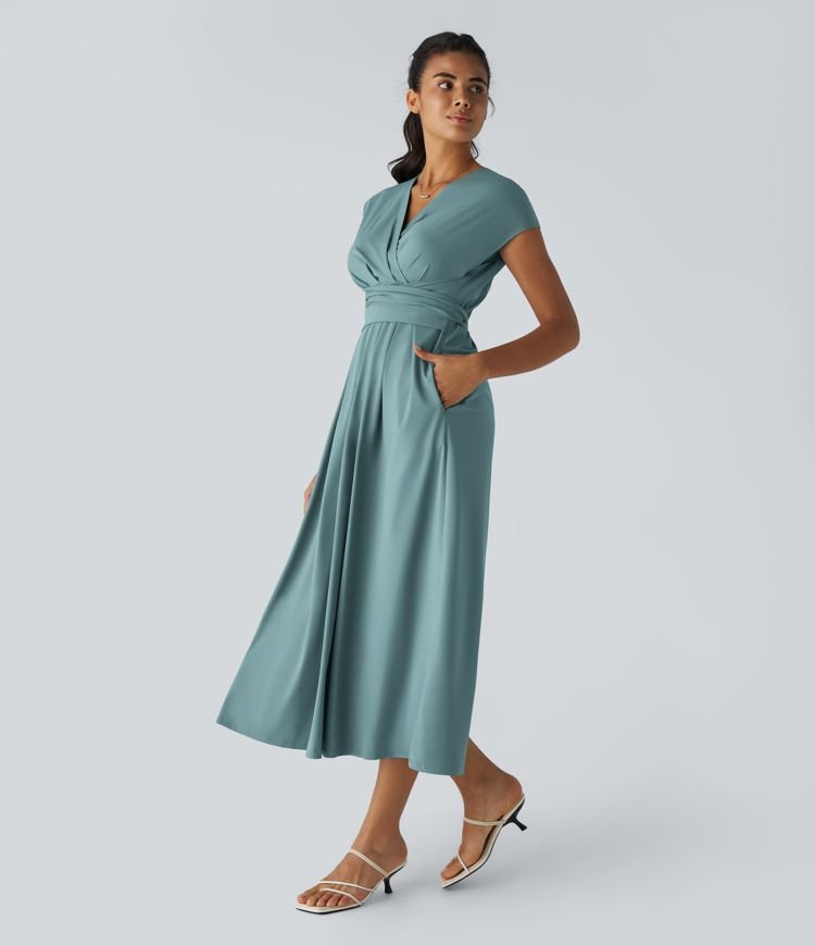 Élise™ | Robe longue fluide et flatteuse pour toutes les occasions - LUNAEVE
