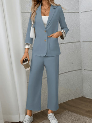 Amélise™ | Ensemble Blazer Femme Chic et Confortable - LUNAEVE