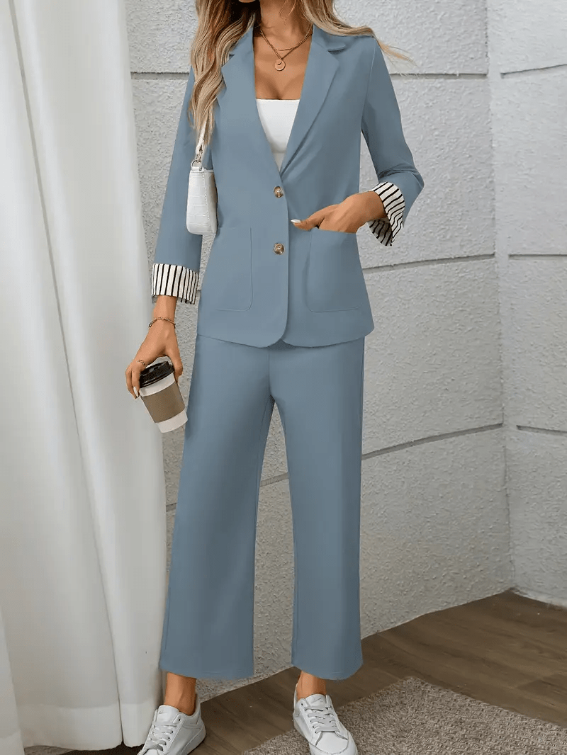 Amélise™ | Ensemble Blazer Femme Chic et Confortable - LUNAEVE
