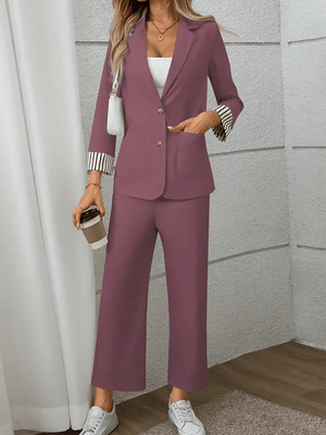 Amélise™ | Ensemble Blazer Femme Chic et Confortable - LUNAEVE