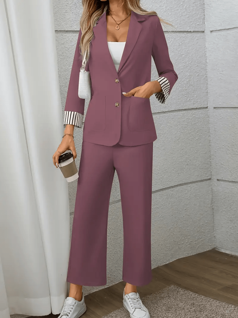 Amélise™ | Ensemble Blazer Femme Chic et Confortable - LUNAEVE
