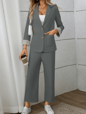 Amélise™ | Ensemble Blazer Femme Chic et Confortable - LUNAEVE