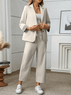 Amélise™ | Ensemble Blazer Femme Chic et Confortable - LUNAEVE
