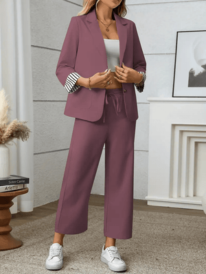 Amélise™ | Ensemble Blazer Femme Chic et Confortable - LUNAEVE