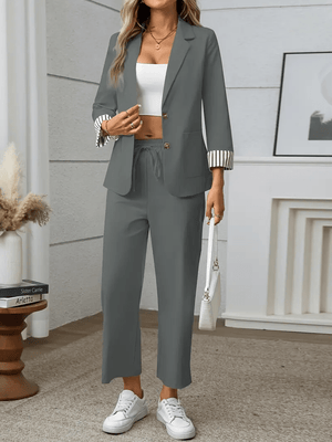 Amélise™ | Ensemble Blazer Femme Chic et Confortable - LUNAEVE