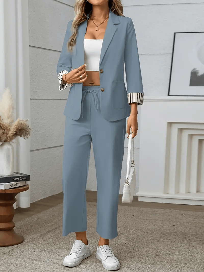 Amélise™ | Ensemble Blazer Femme Chic et Confortable - LUNAEVE