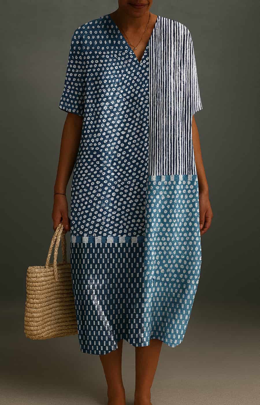 Aubrey™ | Robe midi élégante et décontractée - LUNAEVE