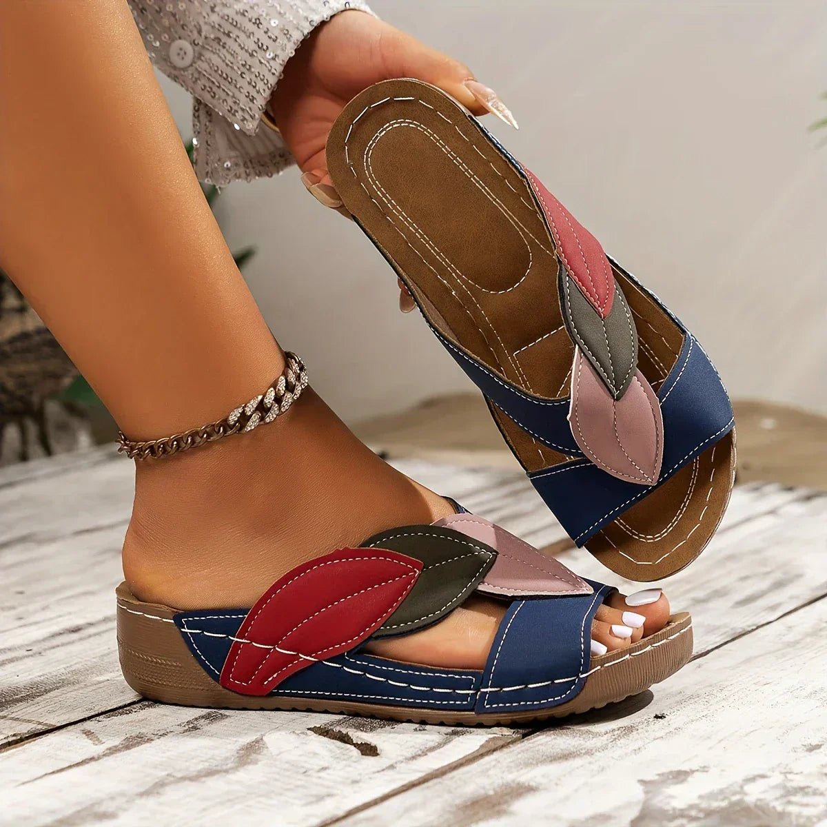 Azra™ | Sandales à enfiler - LUNAEVE