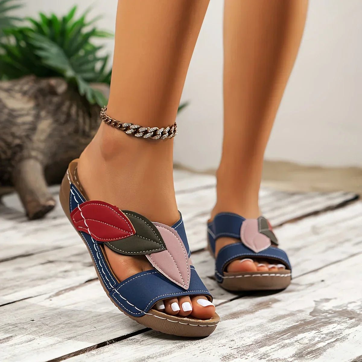 Azra™ | Sandales à enfiler - LUNAEVE