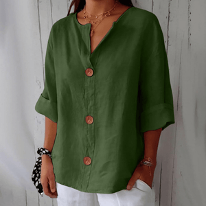 Caroline™ | Chemise en Lin - LUNAEVE