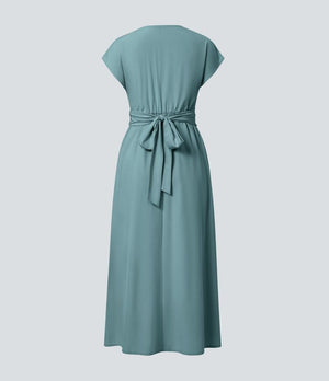 Élise™ | Robe longue fluide et flatteuse pour toutes les occasions - LUNAEVE