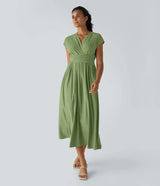Élise™ | Robe longue fluide et flatteuse pour toutes les occasions - LUNAEVE