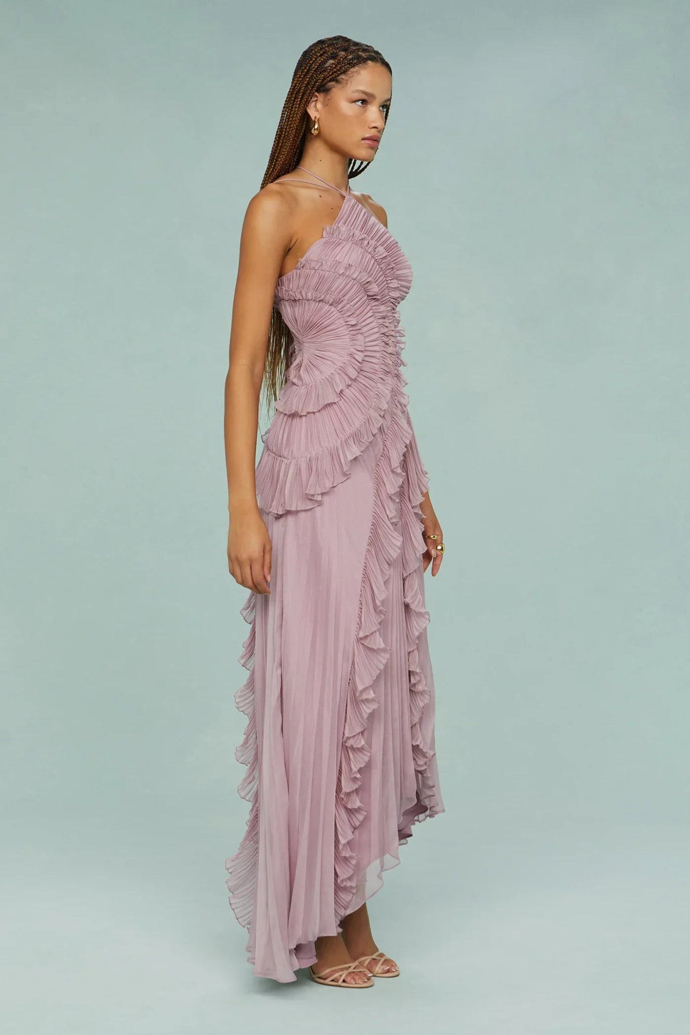 Elisia™ | Robe Lilas Murmurante - LUNAEVE