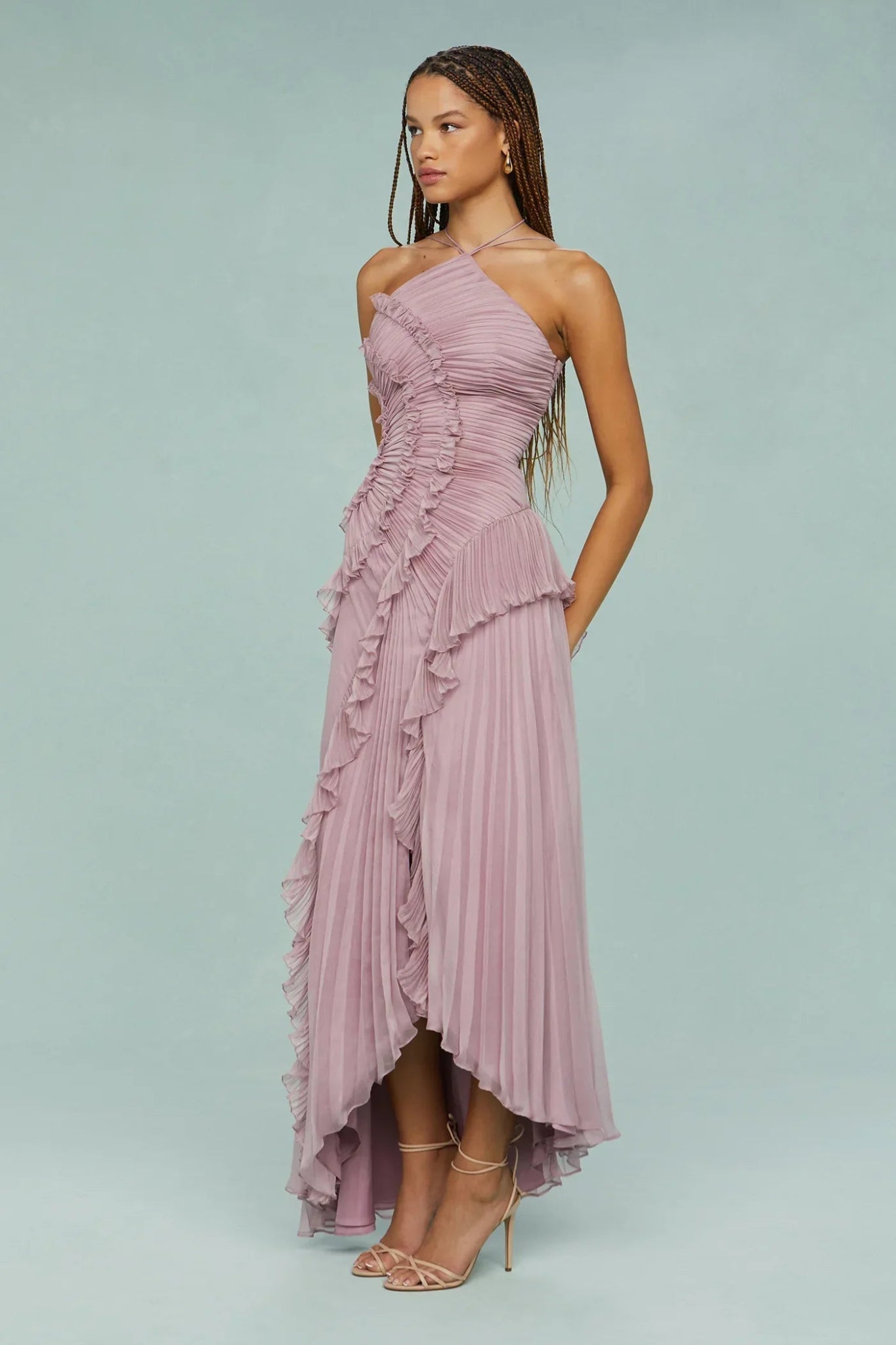 Elisia™ | Robe Lilas Murmurante - LUNAEVE