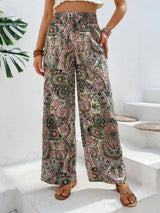 Lauren™ | Pantalon large imprimé - LUNAEVE