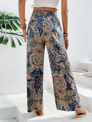 Lauren™ | Pantalon large imprimé - LUNAEVE