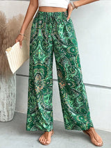 Lauren™ | Pantalon large imprimé - LUNAEVE