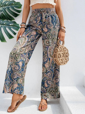 Lauren™ | Pantalon large imprimé - LUNAEVE