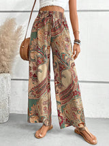 Lauren™ | Pantalon large imprimé - LUNAEVE