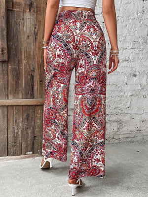 Lauren™ | Pantalon large imprimé - LUNAEVE