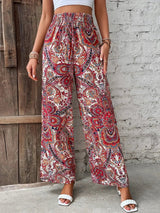 Lauren™ | Pantalon large imprimé - LUNAEVE