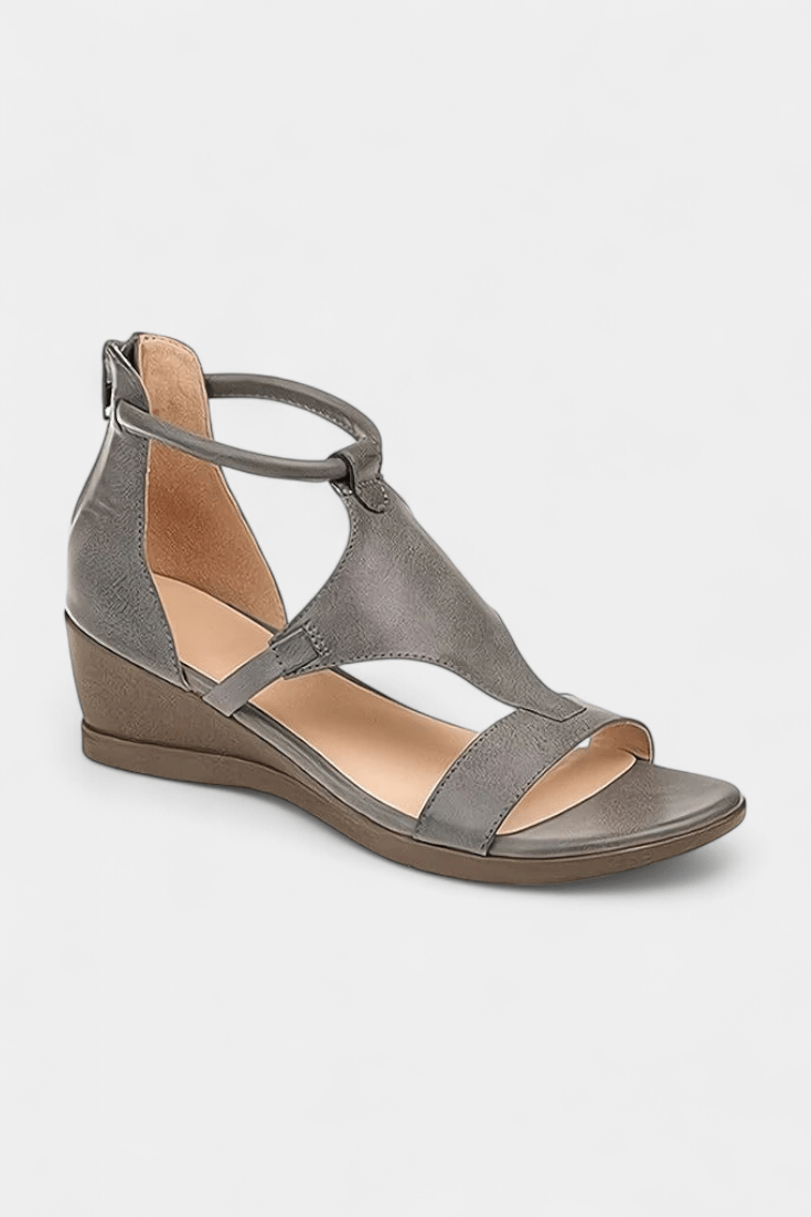 Pauline™ | Sandales Orthopédiques en cuir pour le Quotidien - LUNAEVE