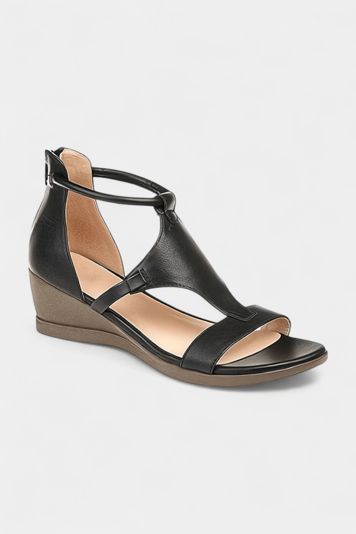 Pauline™ | Sandales Orthopédiques en cuir pour le Quotidien - LUNAEVE