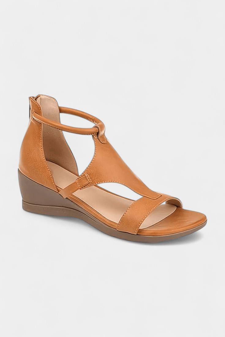 Pauline™ | Sandales Orthopédiques en cuir pour le Quotidien - LUNAEVE