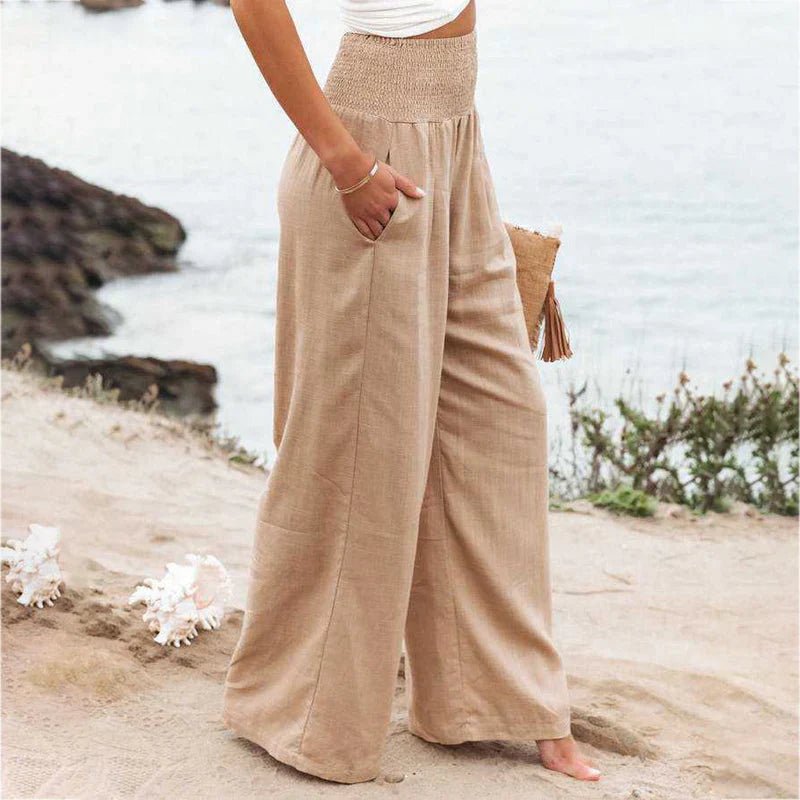 Sienna™ | Pantalon cousu italien de haute qualité - LUNAEVE
